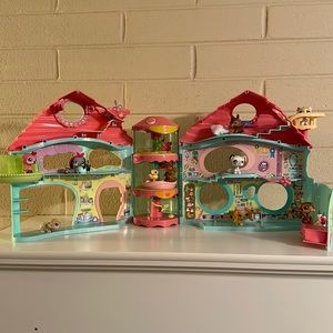 Littlest pet shop play set pets and accessories included
